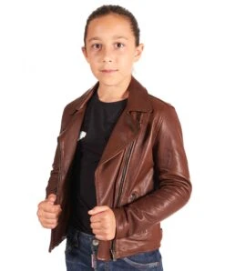 Chiodo Baby Bikerjacke Vintage Leder Farbe Fur Kinder Unisex 7 Chiodo Baby Bikerjacke Vintage Leder Farbe Fur Kinder Unisex -D’ARIENZO Verkäufe Chiodo baby bikerjacke vintage leder farbe fur kinder unisex 2