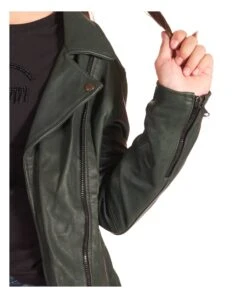 Chiodo Baby Naturlischeleder Bikerjacke Grün Fur Kinder Unisex -D’ARIENZO Verkäufe Chiodo baby naturlischeleder bikerjacke gr n fur kinder unisex 6