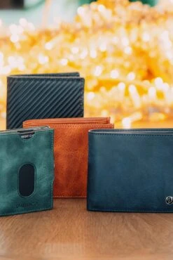 Blaue Leder-Geldbörse Mit Dreifacher Vordertasche -D’ARIENZO Verkäufe Geldb rsen leder Kompact Kartenhalter M nzgeldb rse vintage echetes leder blaue Kyle 12