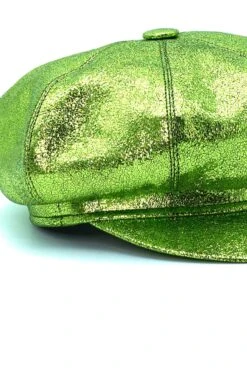 Grün Damen Lederhut Laminierter Leder Barett Mit Visier 17 Grün Damen Lederhut Laminierter Leder Barett Mit Visier -D’ARIENZO Verkäufe Lederhut fur frauen leder kappe echtes leder grun Taormina 7