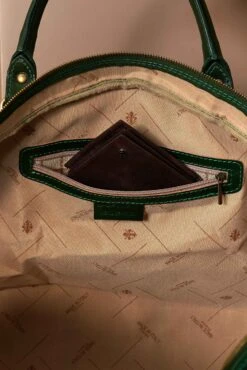 Grüne Braune Reisetasche Aus Leder Mit Reißverschluss 24 Grüne Braune Reisetasche Aus Leder Mit Reißverschluss -D’ARIENZO Verkäufe Reisetasche Leder Schultertasche echtes leder grune braune Morris 11