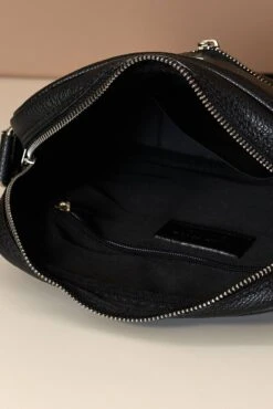 Schwarze Umhängetasche Aus Leder Mit Schultergurt -D’ARIENZO Verkäufe Umhangetasche leder mit Schultergurt vinatge echtes leder schwarze Lucas 8