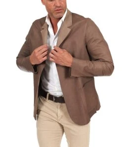 Taupe Blazer Lederjacke Vintage Effect 16 Taupe Blazer Lederjacke Vintage Effect -D’ARIENZO Verkäufe herren lederjacke vintage balzer echtes leder taupe Orlando 6
