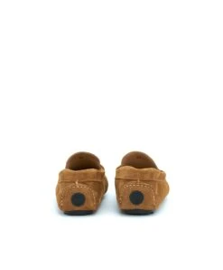 Cognac Wildleder Mokassin Schuh Für Männer -D’ARIENZO Verkäufe herren lederschuhe mokassin wildleder echtes leder lederfarben Capri 3