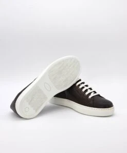 Braune Kalbsleder Sneakers Mit Viper-Print Für Männer 11 Braune Kalbsleder Sneakers Mit Viper-Print Für Männer -D’ARIENZO Verkäufe herren lederschuhe sneakers echtes leder braune Positano 4