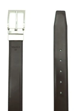Schwarze Dunkelbraune Reversibler Ledergürtel Herren Kalbsleder Mit Drehschnalle -D’ARIENZO Verkäufe leder gurtel herren echtes kalbsleder reversibler schwarze braune Reversibile 13
