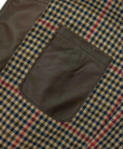 Braune Vintage Lederjacke Taschen Mit Magnet -D’ARIENZO Verkäufe lederjacke fur manner biker echtes leder braune Marlon 7