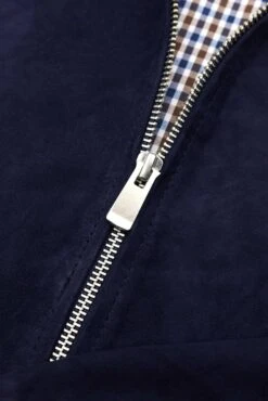 Blaue Bomberjacke Aus Wildleder Mit Zwei Reißverschlusstaschen 31 Blaue Bomberjacke Aus Wildleder Mit Zwei Reißverschlusstaschen -D’ARIENZO Verkäufe lederjacke herren wildleder bomber echtes leder blaue Guadil 13