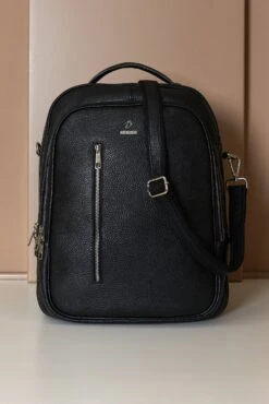 Schwarze Rucksack Aus Kalbsleder Dollaro-effekt -D’ARIENZO Verkäufe rucksack aus leder dollaro echtes leder schwarze Zen 6