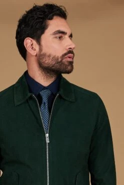 Grüne Farbe Wildlederjacke Mit Hemdkragennähten 21 Grüne Farbe Wildlederjacke Mit Hemdkragennähten -D’ARIENZO Verkäufe wildlederjacke herren echtes leder grun Owen 3