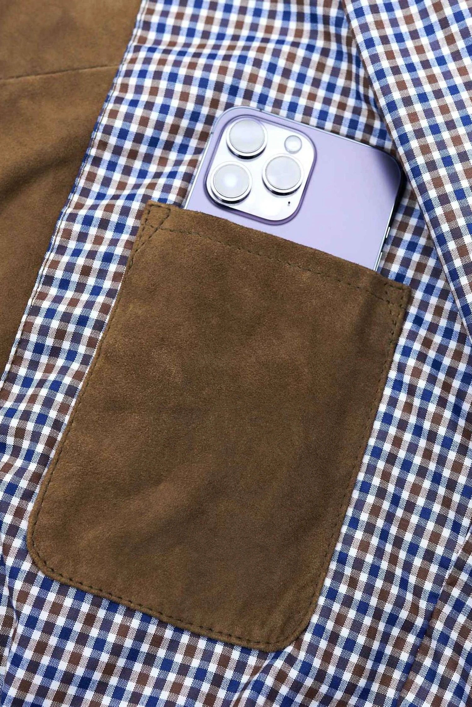 Taupe Wildlederweste Mit Knöpfen 13 Taupe Wildlederweste Mit Knöpfen – Bild 13