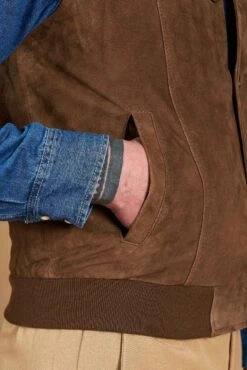 Taupe Wildlederweste Mit Knöpfen 24 Taupe Wildlederweste Mit Knöpfen -D’ARIENZO Verkäufe wildlederweste fur manner bomber echtes leder taupe Jeff 9